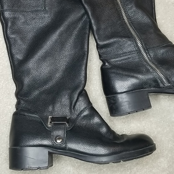 Ellen Tracy black riding boot size 6 - Picture 3 of 9